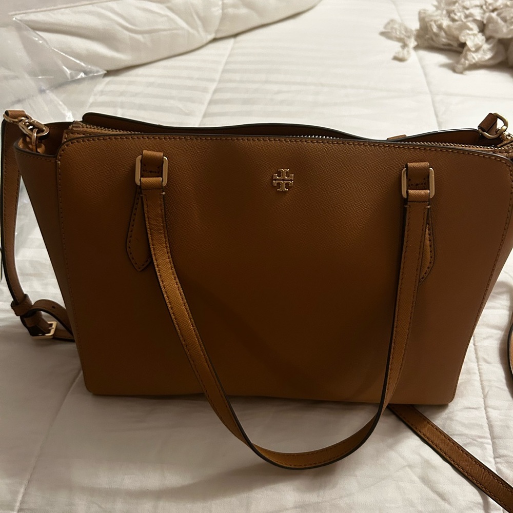 Tory Burch Brown Satchel Bag